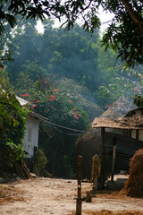 house in the mountains