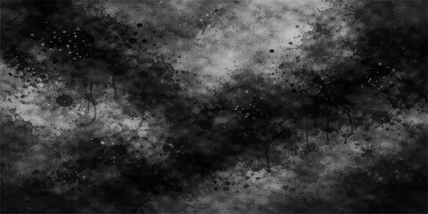 Naklejka premium An abstract dark blue and black and white background featuring a motion of smoke and dust textures with an explosion of clouds across a dark night sky backdrop