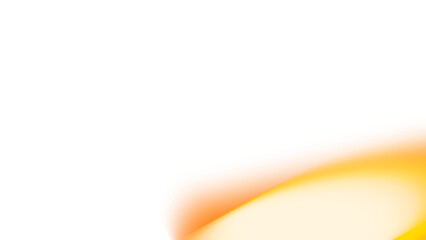 Golden Cinematic Light Flare Overlay with Warm Glow and Smooth Gradient Curve Isolated on a Transparent Background (PNG).