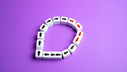 Loop of Motion: Navigating Change and Flow