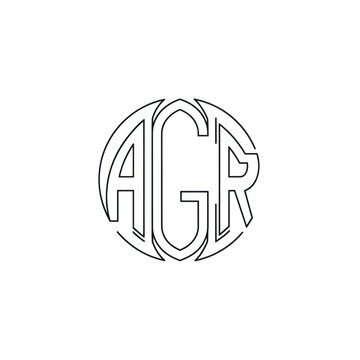 Circular monogram logo featuring stylized AGR letters in a clean emblem.