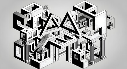 Obraz premium Mind-Blowing Optical Illusion