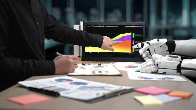 Professionals in a collaborative think tank employ artificial intelligence, extracting critical insights that redefine marketing approaches and unify planning efforts. Noogenesis AI