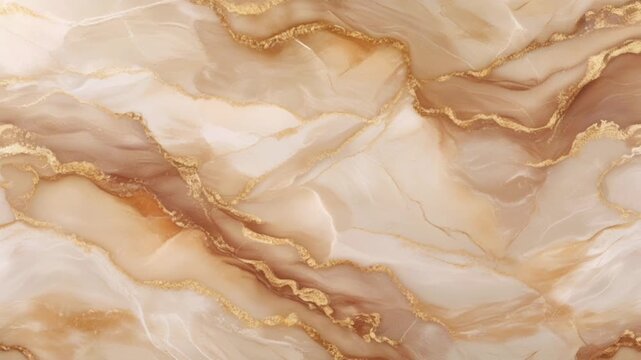 Artistic liquid marble with a blend of cream, nude, and soft light brown colors.