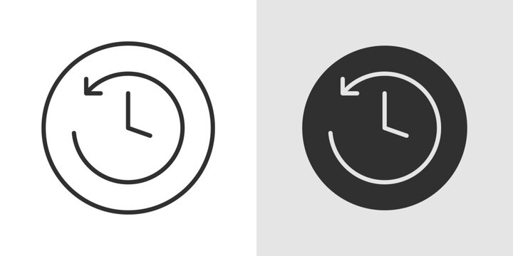 Time Machine Icon representing time travel, futuristic technology, and science fiction concepts.