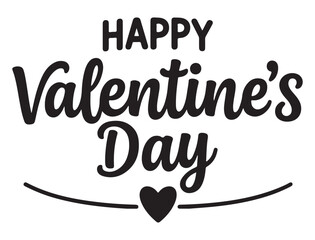 Valentines Day Greeting Card with Heart