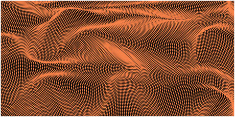 abstract-wavy-dotted-background-golden