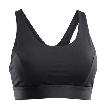 Sport bikini with a monochrome design and wide elastic underbust band