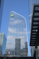 Obraz premium TD Terrace, south elevation, viewed from Simcoe St (located at 160 Front St W), Toronto