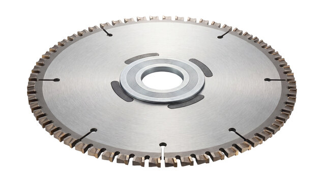 Rip saw blade with a thick kerf.