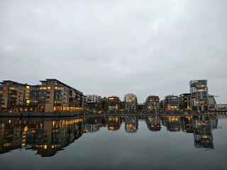 Obraz premium Reflejos de Tønsberg
