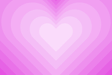 Abstract pink love theme background. Love, heart shape seamless pattern pink wallpaper, background, and backdrops for designs.