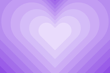 Abstract purple love theme background. Love, heart shape seamless pattern purple wallpaper, background, and backdrops for designs.