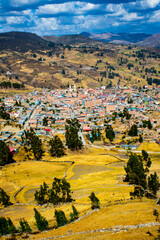 Obraz premium Mirador Puquio Peru, cuna de artistas Ayacucho