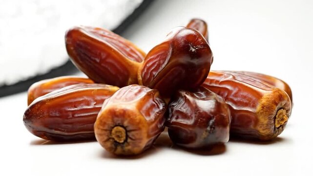 Delicious Dates - A Close-Up Look at Natures Sweet Treat.