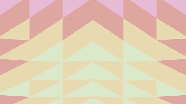 Soft Pastel Geometric Triangle Pattern Background with Gradient Hues
