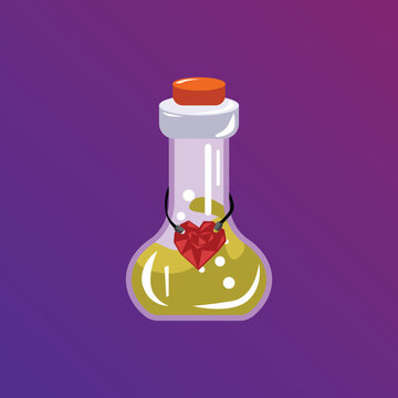 Potion illustration graphic