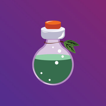 Potion illustration graphic