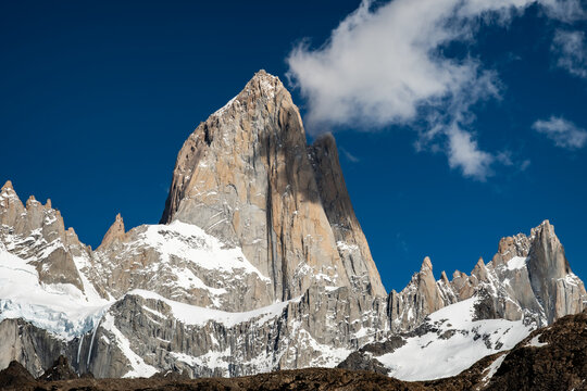 Views on the hike to Fitz Roy, a mountain in the Andes on the border of Argentina and Chile.