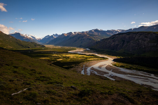 Views on the hike to Fitz Roy, a mountain in the Andes on the border of Argentina and Chile.