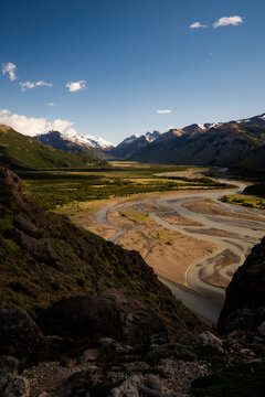 Views on the hike to Fitz Roy, a mountain in the Andes on the border of Argentina and Chile.