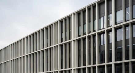 Modern office building exterior design.