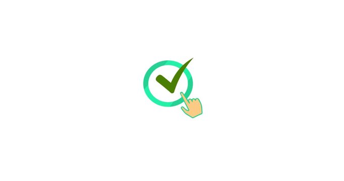 Green Checkmark Approval Animation