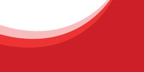 ABstract red Wave on White Background modern bacground, vector illustration
