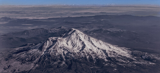 Mount Shasta From Above
