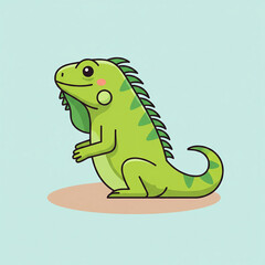 Obraz premium Iguana