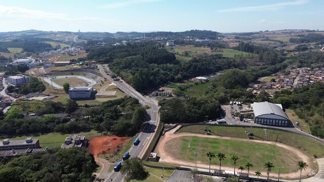 Imagens Aereas de Lavras Minas Gerais - MG - Pra&ccedil;a 