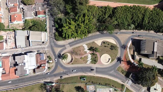 Imagens Aereas de Lavras Minas Gerais - MG - Pra&ccedil;a - Univercidade Federal - UFLA - Campus
