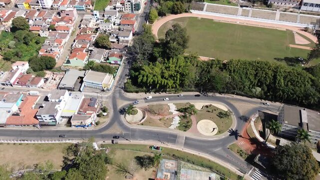 Imagens Aereas de Lavras Minas Gerais - MG - Pra&ccedil;a - Univercidade Federal - UFLA - Campus