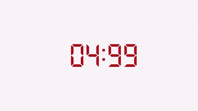 Ten seconds countdown timer animation with seconds and milliseconds on transparent background, in 4 k with alpha channel,ten second countdown timer animation ,4 k animation