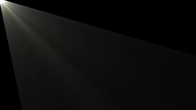Glitter, shiny, bright, flare footage Isolated white light rays animation. Shine or sun effect on white cc light ray animation.