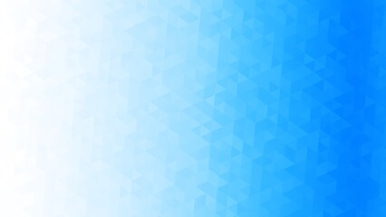 Obraz premium Wide Blue Geometric Gradient Background with Left Copy Space for Website Header Design