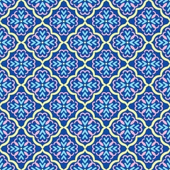 seamless damask pattern, flower seamless pattern and wallpaper