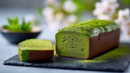 matcha gateau chocolate