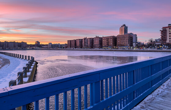 Sheepshead Bay Winter, Brooklyn, New York