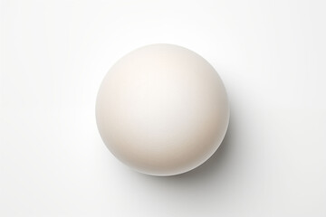 A simple, isolated object on a white background. Flat top-down view.