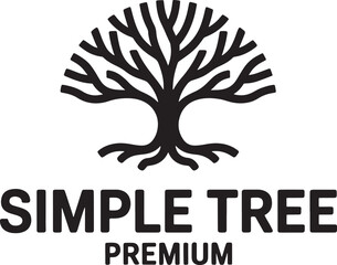 Obraz premium Simple tree company 