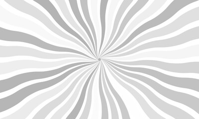 Gray abstract ray star burst background pattern design . Vector illustration