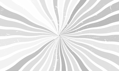 Gray and white grunge sunburst background. Sunburst vector illustration. Sunburst background