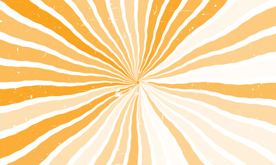 Yellow and white sunburst background. Sunburst vector illustration. Sunburst background