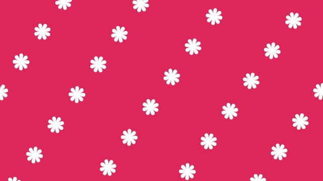 4K Colorful Flowers Animated Background with Copy Space | Vibrant Floral Motion Graphics 4K | Blooming Flowers Animation with Text Space | Colorful Botanical Animated Backdrop for Titles | Elegant 