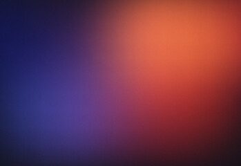 Cinematic colorful blur backdrop with warm and cool light transition