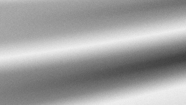 Silver metal surface with gradient reflection and smooth texture