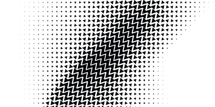 Vector retro grunge sound wave pattern. Audio equalizer halftone design with pulse effect