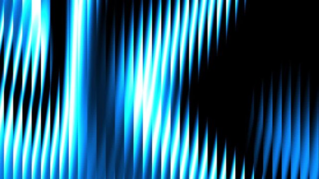 Futuristic glass gradient waves flowing smoothly with neon light reflections, abstract dynamic motion design for modern visuals, seamless looping background animation for creative projects. 4K Video