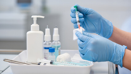 Obraz premium nurse at work 